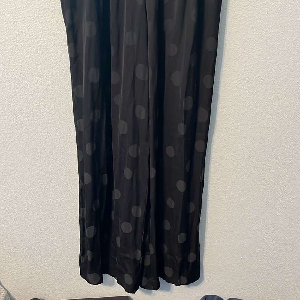 NWT MADEWELL | Wrap-Front Smock-Waist Jumpsuit in Dot Jacquard - Picture 4 of 9